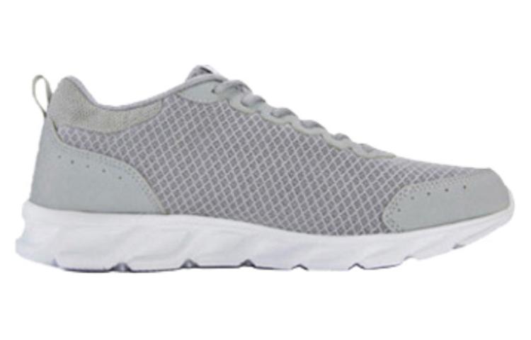 361° Breathable Mesh Cushioning Slip Resistant Low top Running Shoes Men’s Gray White