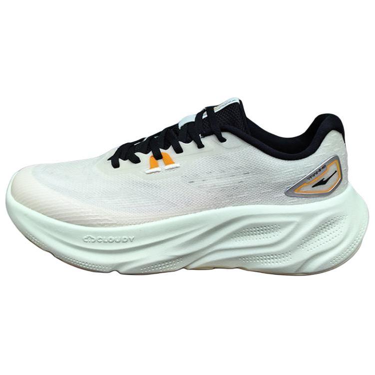 Erke Slip Resistant Abrasion Resistant Low top Casual Running Shoes Men’s White Black