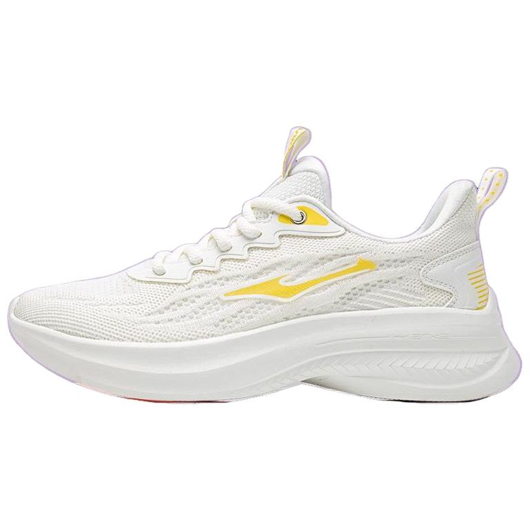 Erke Cushioning Abrasion Resistant Cushioning, Wear Resistant Low top Running Shoes Women’s White