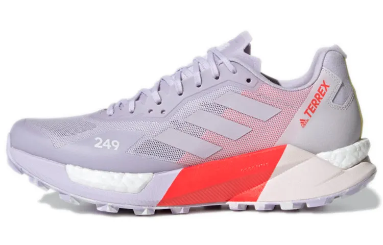 Adidas Wmns Terrex Agravic Ultra Trail 'Purple Tint Solar Red' Women's