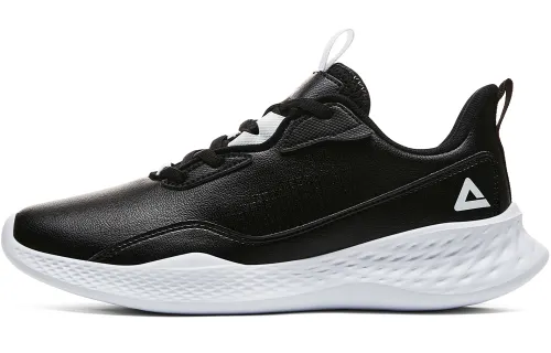 PEAK Qingyi Comfortable Cushioning Abrasion Resistant Waterproof Lightweight Low top Running Shoes Women's Black