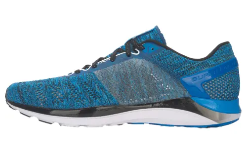 Li Ning Super Light 14 Breathable Lightweight Cushioning Low top Running Shoes Unisex Glossy Finish Blue