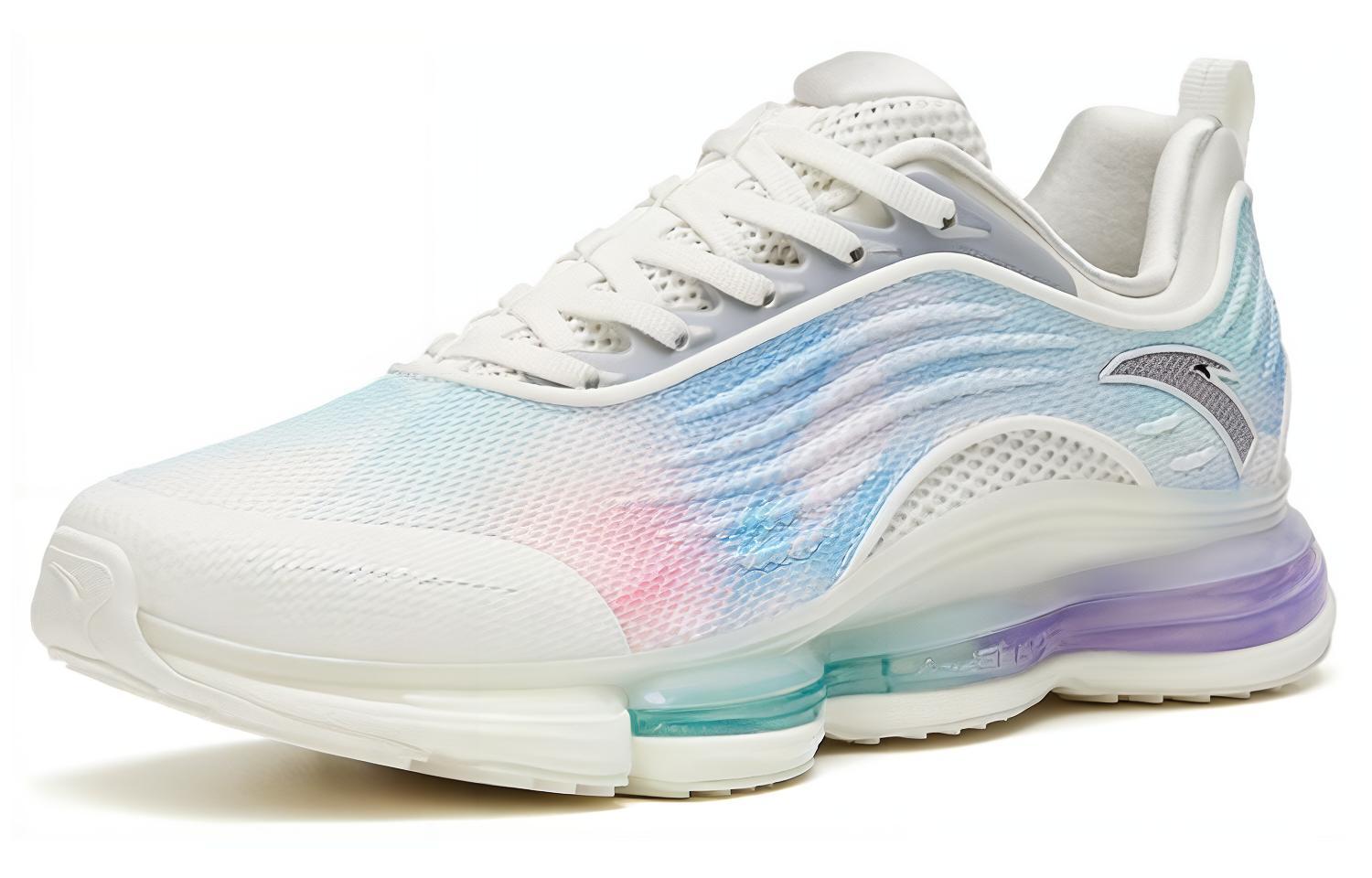 Anta Comfortable Lightweight Rebound Low top Running Shoes Men’s Blue Pink