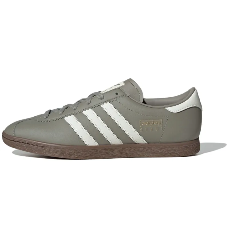 Adidas Originals Stadt Low top Skateboard Shoes Unisex Silver Gray