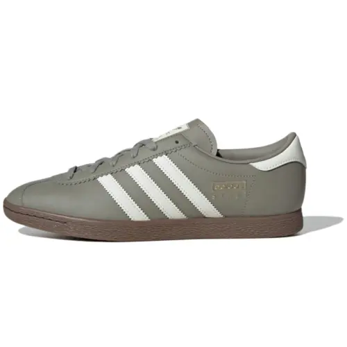 Adidas Originals Stadt Abrasion Resistant Low top Skateboard Shoes Unisex Silver Gray
