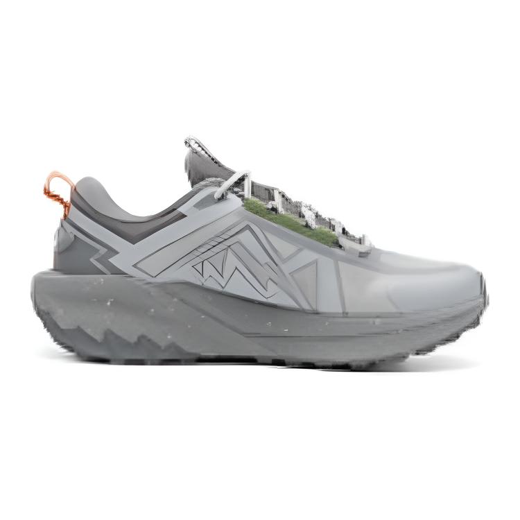 QIAODAN Abrasion Resistant Breathable Low top Casual Running Shoes Men’s Gray