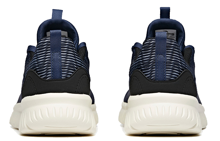 Anta Cushioning Slip Resistant Abrasion Resistant Breathable Low top Running Shoes Men’s Coastal Blue