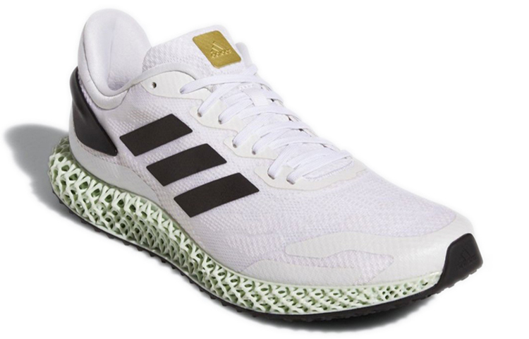 Кроссовки adidas 4D Run 1.0 (бело-зеленые) — фото 3