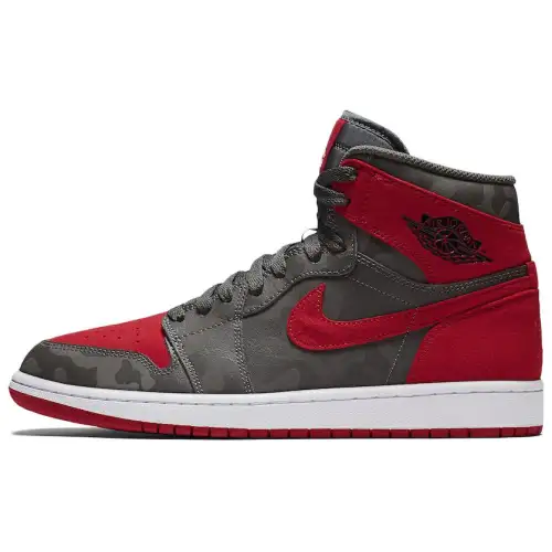 Air Jordan 1 Retro High Premium 'Red Camo'