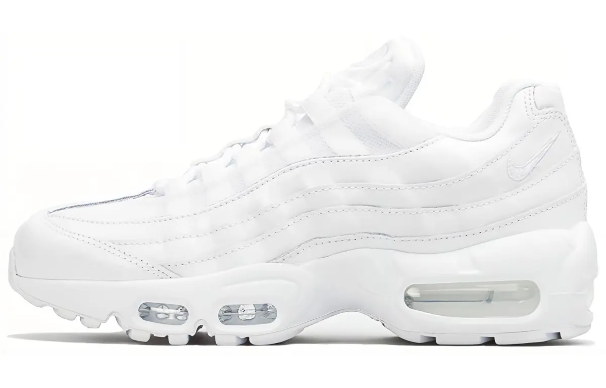 Nike Air Max 95 Triple White Women's