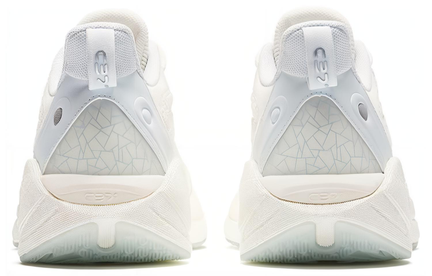Anta C37 Series C37 Slip Resistant Low top Running Shoes Women’s White Gray