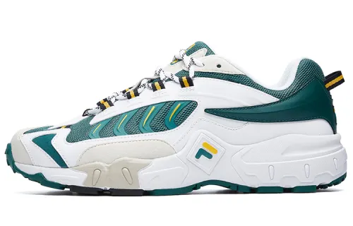 FILA Raider 1 Fabric Low top Casual Shoes Men's White Green