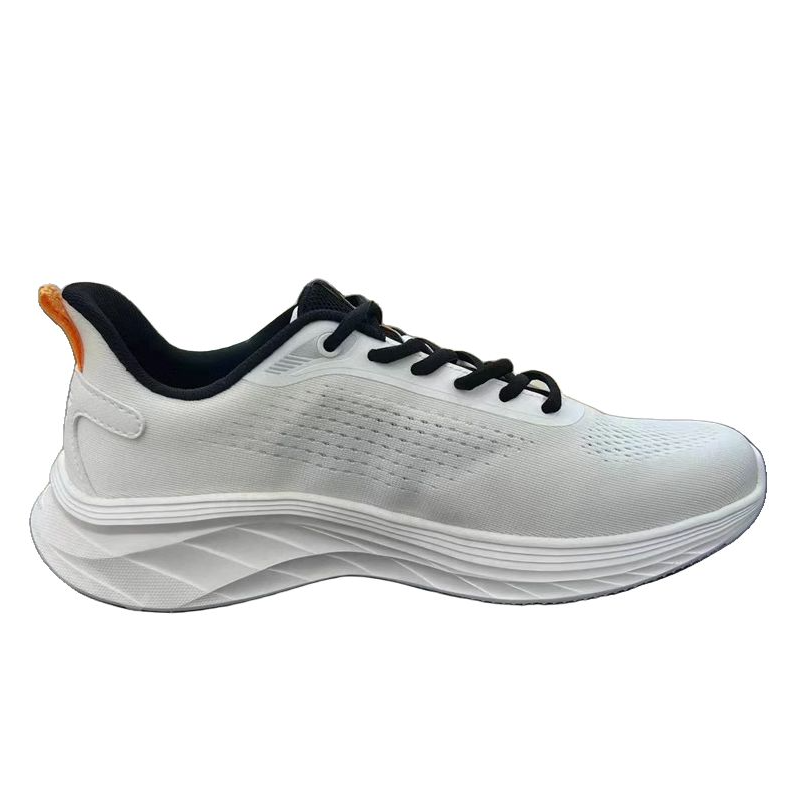 Erke Cushioning, Wear Resistant Low top Running Shoes Men’s Microcrystal White