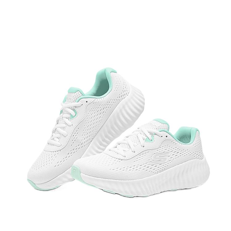 Skechers Women’s GO Comfortable Abrasion Resistant Abrasion Resistant Low top Running Shoes Women’s White Green