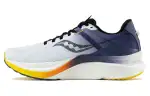 Saucony Tempus TanTu 1 Fashion Slip Resistant Abrasion Resistant Low top Running Shoes Men's White Purple