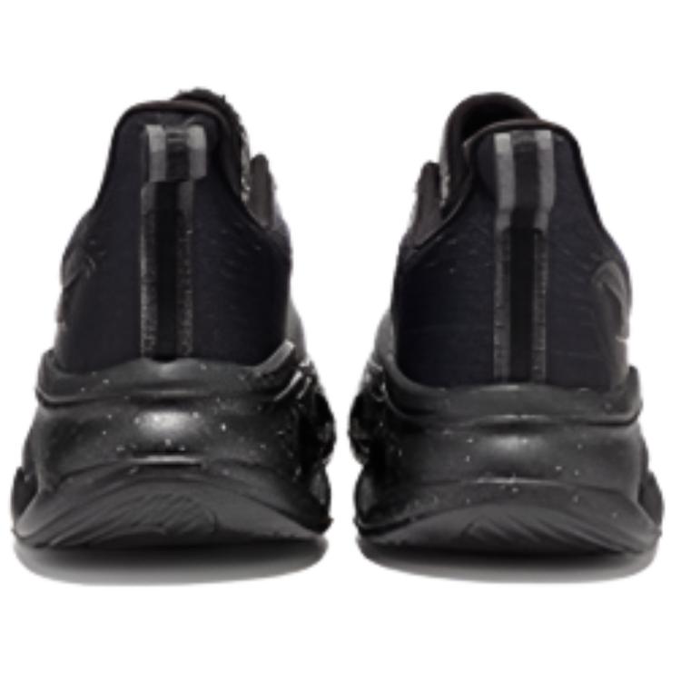 361° Cushioning Slip Resistant Breathable Low top Long Distance Running Shoes Men’s Graphite Gray Obsidian Black