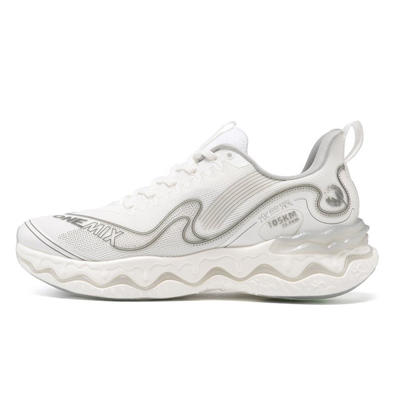 ONEMIX Mulan Creek Running Shoes Unisex Radiant White