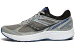 Saucony Cohesion 14 Classic Vintage Abrasion Resistant Slip Resistant Low top Running Shoes Men's Gray Standard M