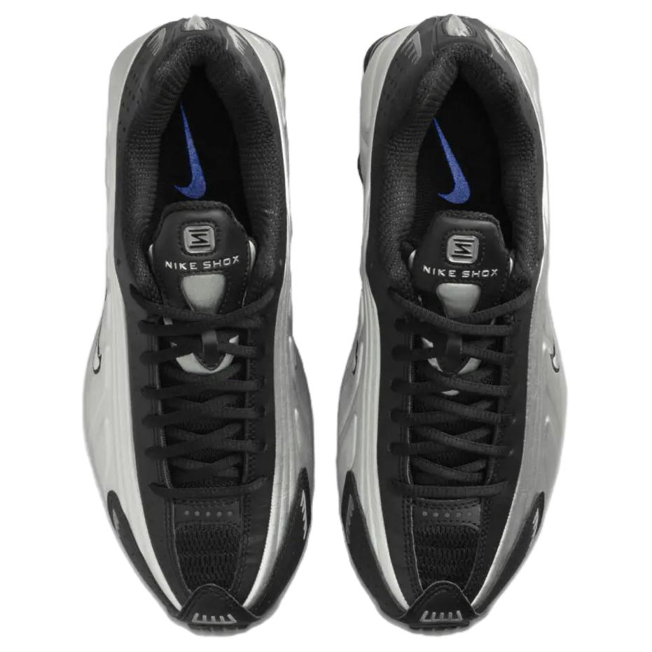 Nike Shox R4 Metallic Silver Black Racer Blue Women’s