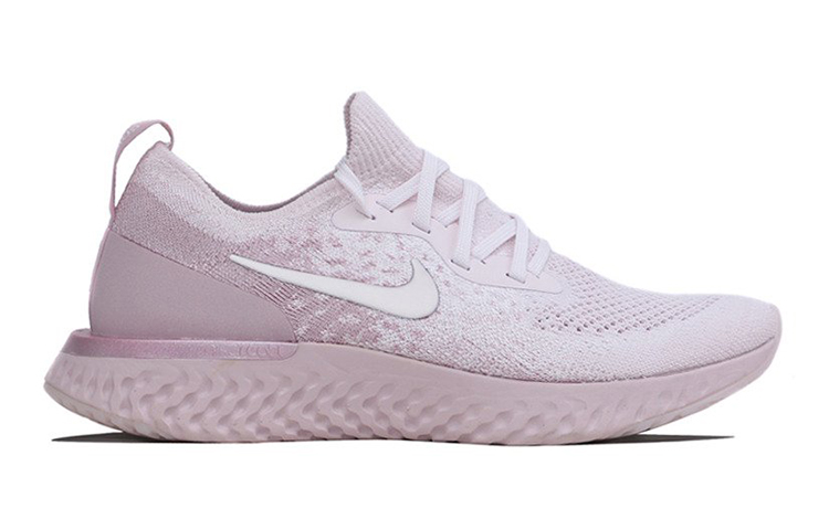Женские кроссовки Nike Epic React Flyknit 1 (розовый) — фото 2