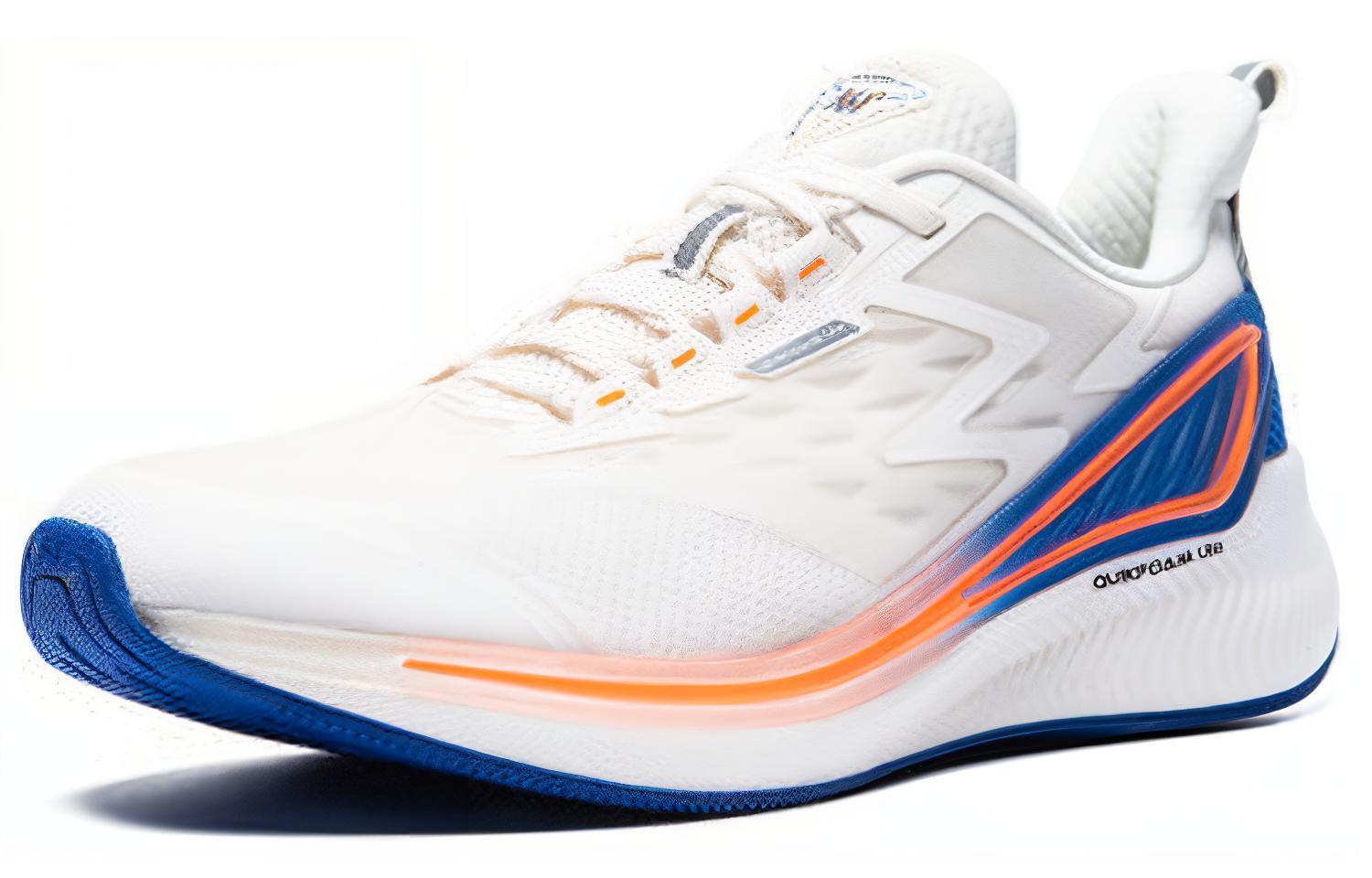 361° Night Shadows Mesh Abrasion Resistant Breathable Low top Running Shoes Men’s White