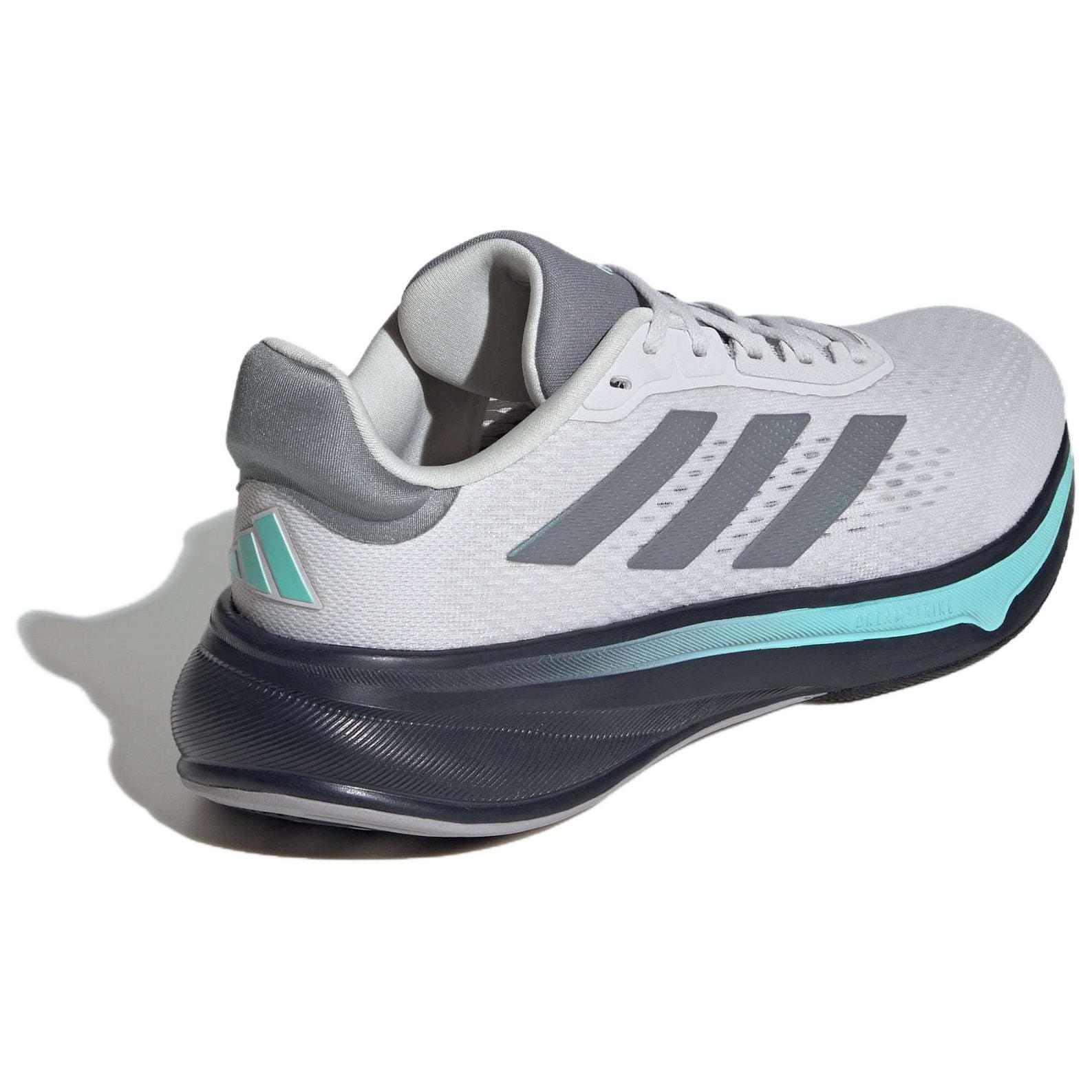Adidas Response Super Slip Resistant Abrasion Resistant Low top Casual Running Shoes Men’s Gray