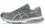 Asics Gel Nagoya 4 Textile, Leather Comfortable Low top Running Shoes Women's Gray