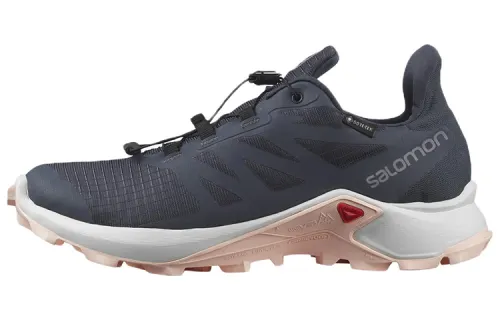 SALOMON CROSS Comfortable Fabric Abrasion Resistant Low top Running Shoes Women's Black