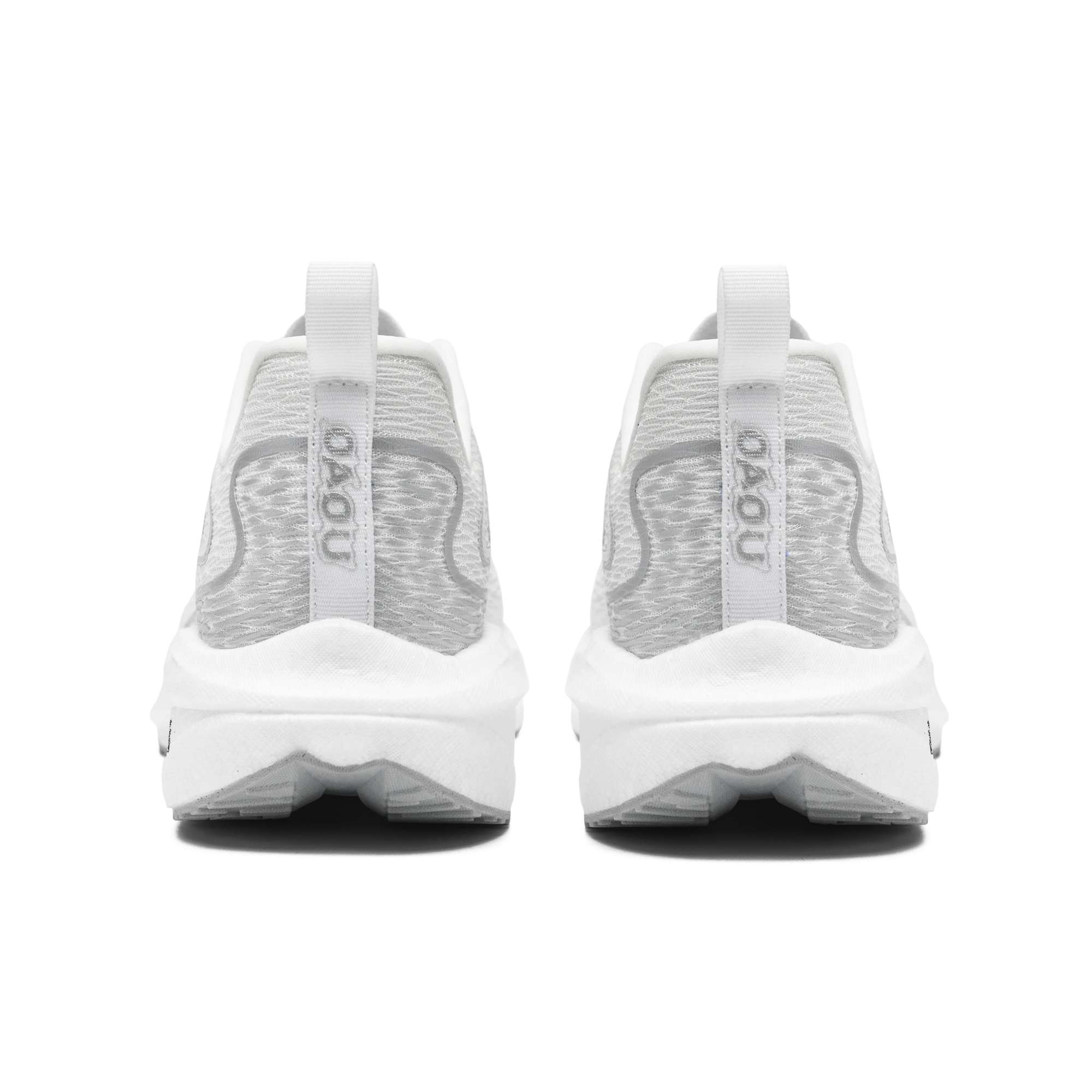 OAOU Low top Running Shoes Unisex Pearl White