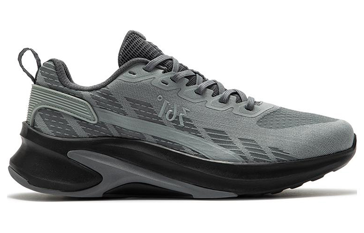 361° Cushioning Breathable Rebound Low top Running Shoes Men’s Gray Black
