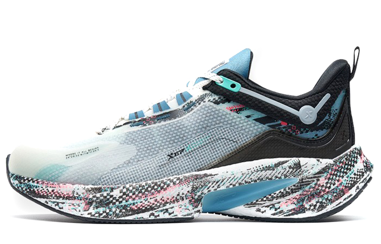 XTEP Speeding 3.0 Professional Textile, Synthetic Leather Cushioning Breathable Abrasion Resistant Slip Resistant