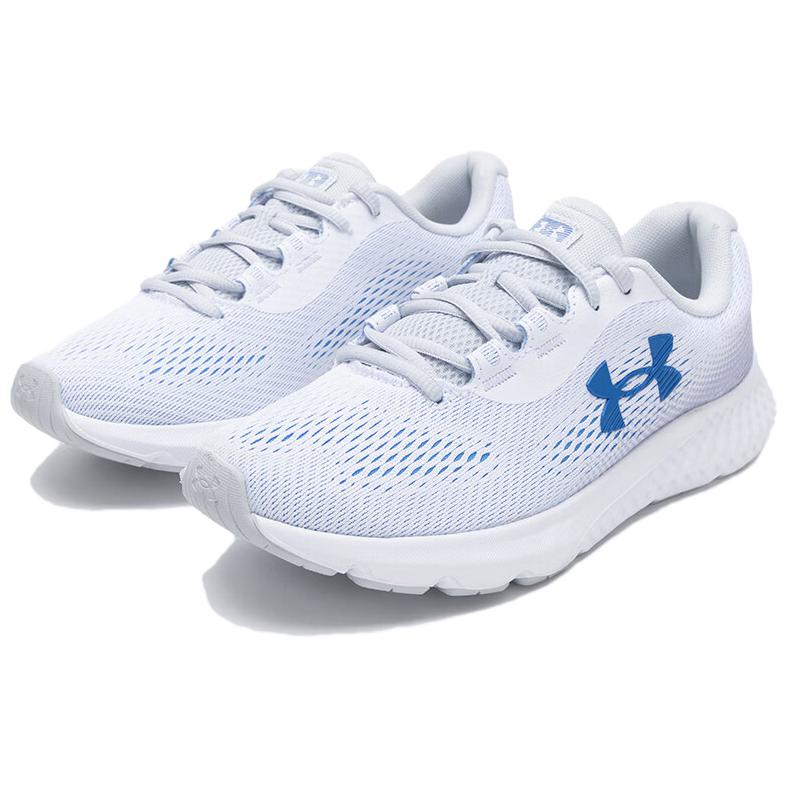 Under Armour Breathable And Lightweight Low top Casual Running Shoes Women’s White Gray