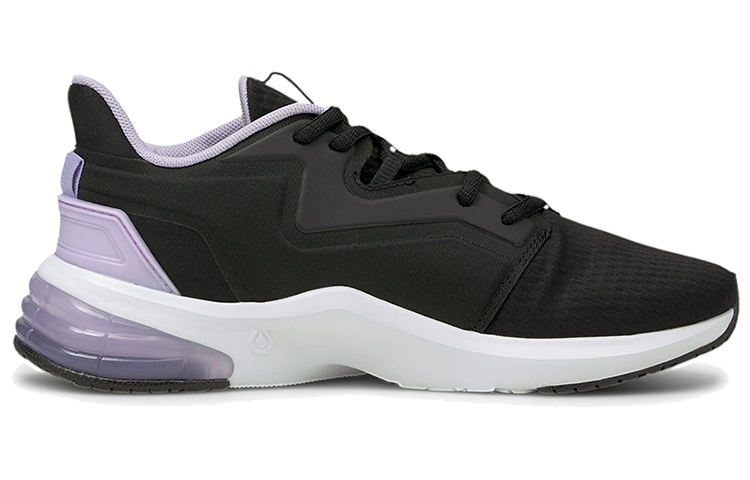 Женские кроссовки PUMA Lvl-up XT (черно-бело-фиолетовые) — фото 2