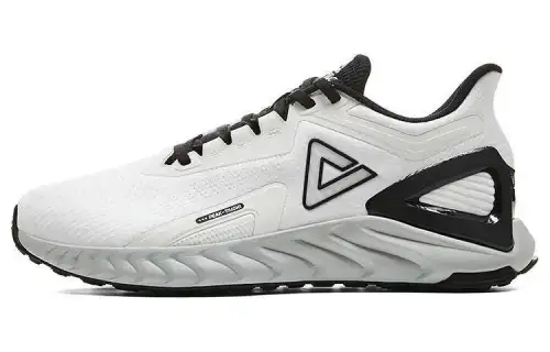 PEAK Taichi 1.0 Plus Cushioning Slip Resistant Abrasion Resistant Low top Running Shoes Men's Beige