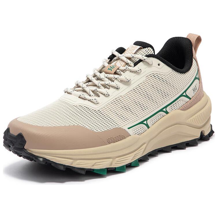 361° Abrasion Resistant Low top Running Shoes Men’s Beige Umber