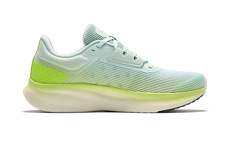Saucony Vessel Mesh Cushioning Abrasion Resistant Breathable Low top Training Running Shoes Unisex Green Blue