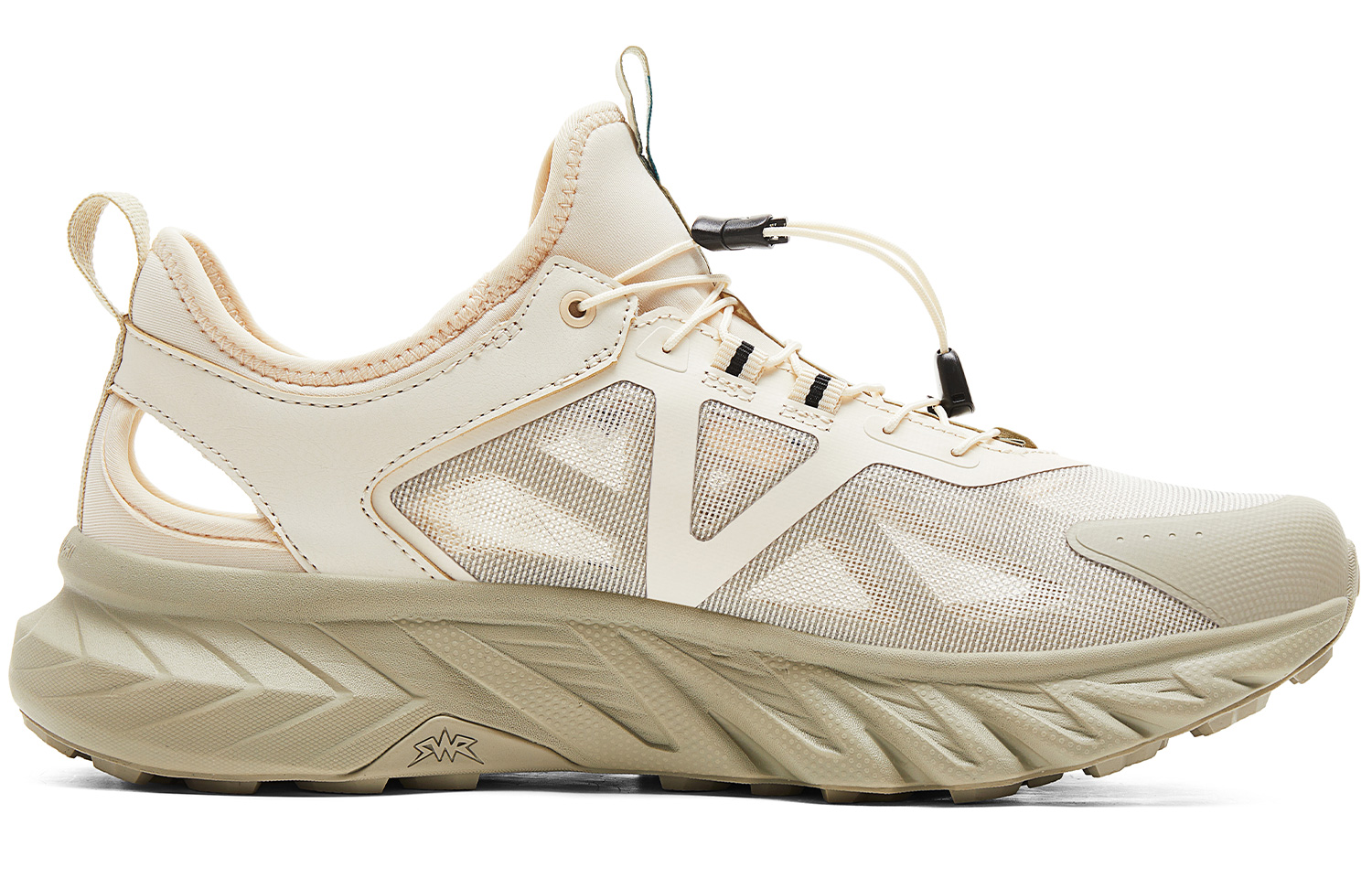 PEAK Cushioning Rebound Abrasion Resistant Breathable Slip Resistant Low top Running Shoes Men’s Light Khaki