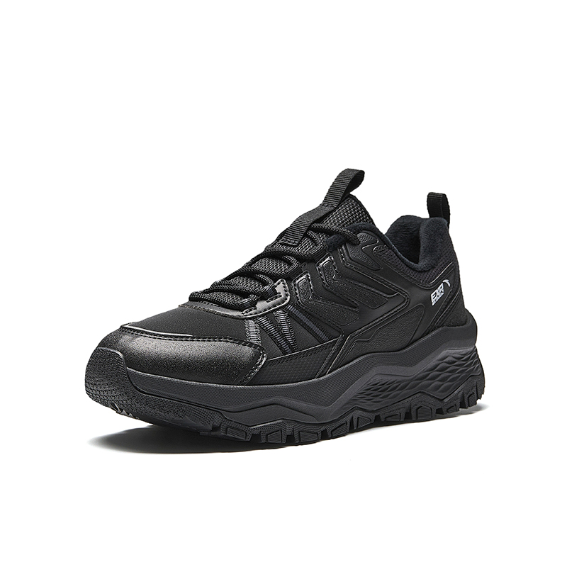 Anta Mountain Exploration Low top Trail Running Shoes, Fleece Lined Women’s Basic Black