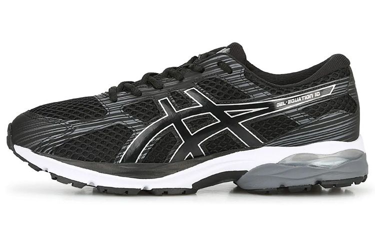 Asics Gel Equation Comfortable Wear resistant And Lightweight Low top Running Shoes Men's Black
