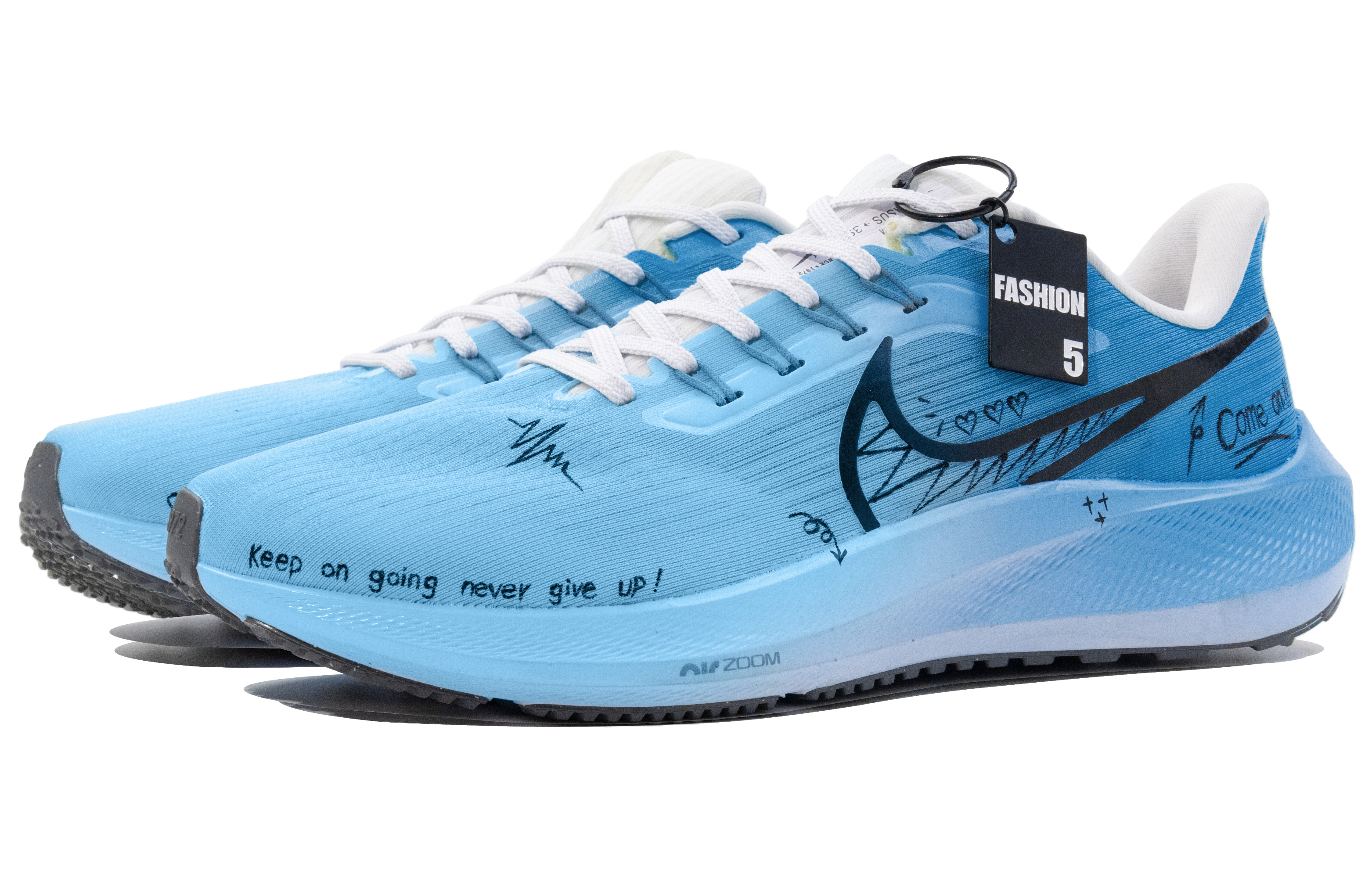 Nike Air Zoom Pegasus 39 Cushioning Slip Resistant Cushioning Slip Resistant Low top Running Shoes Men’s Blue