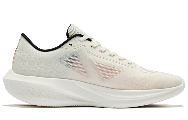 Erke Cushioning Rebound Cushioning Rebound Low top Running Shoes Men’s Microcrystal White Jet Black