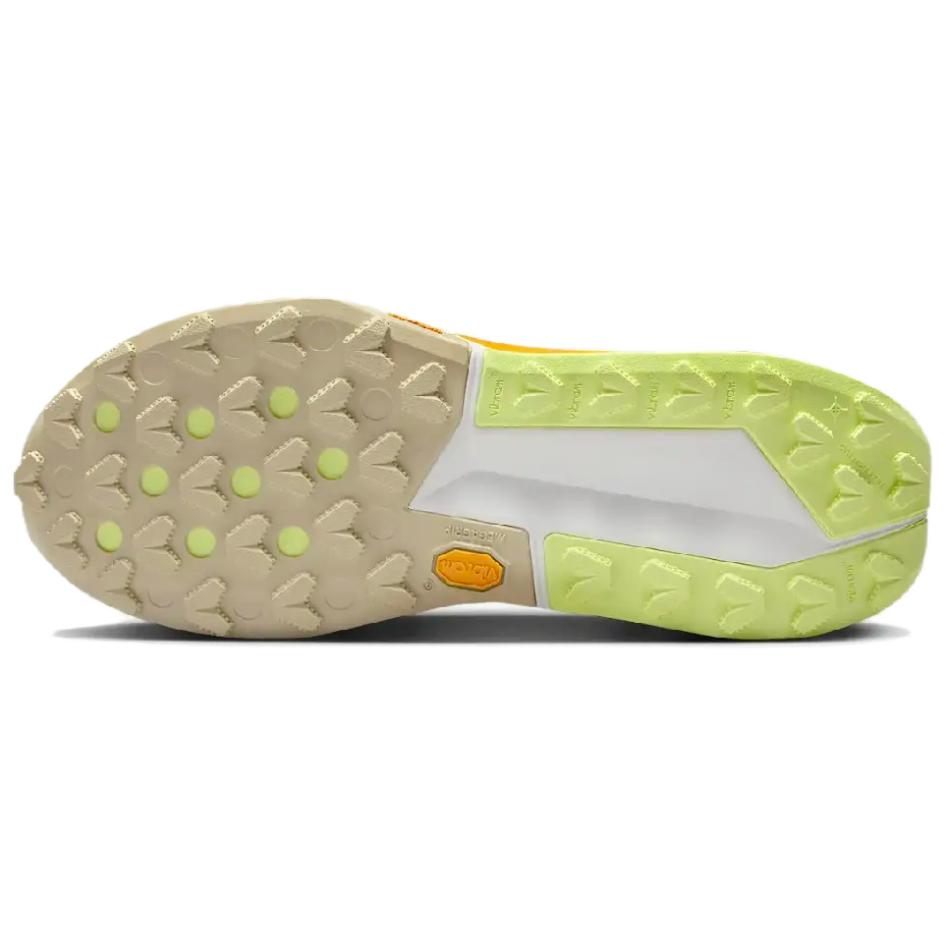 Nike Zegama 2 Slip Resistant Abrasion Resistant Low top Trail Running Shoes Women’s White Gray Yellow