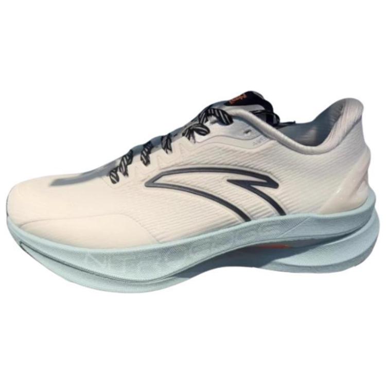 Anta Comfortable Slip Resistant Abrasion Resistant Low top Running Shoes Men’s White Black