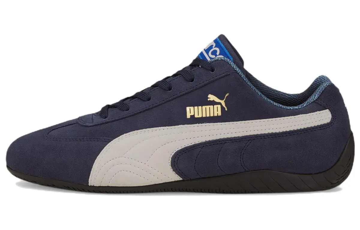 PUMA Speedcat Vintage Leather Cushioning Slip Resistant Abrasion Resistant Lightweight Low top Casual Running Shoes