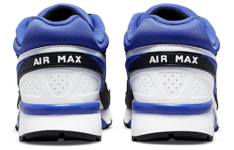 Мужские кроссовки Nike Air Max BW Persian Violet (черно-бело-синие) — Чёрный / белый / синий — фото 5