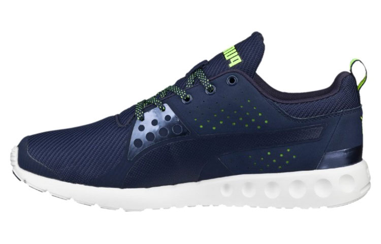 PUMA Valor Mesh Slip Resistant Abrasion Resistant Low top Running Shoes Men's Dark Blue