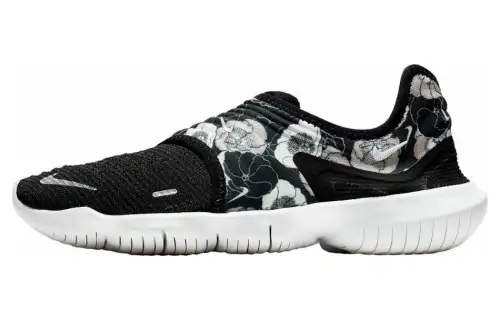 Nike Free Rn Flyknit 3.0 'Black Floral' Women's