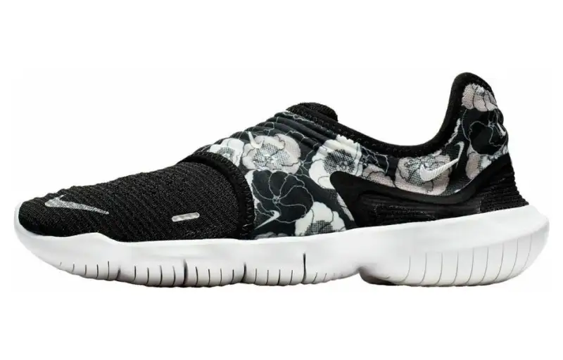 Nike Free Rn Flyknit 3.0 'Black Floral' Women's