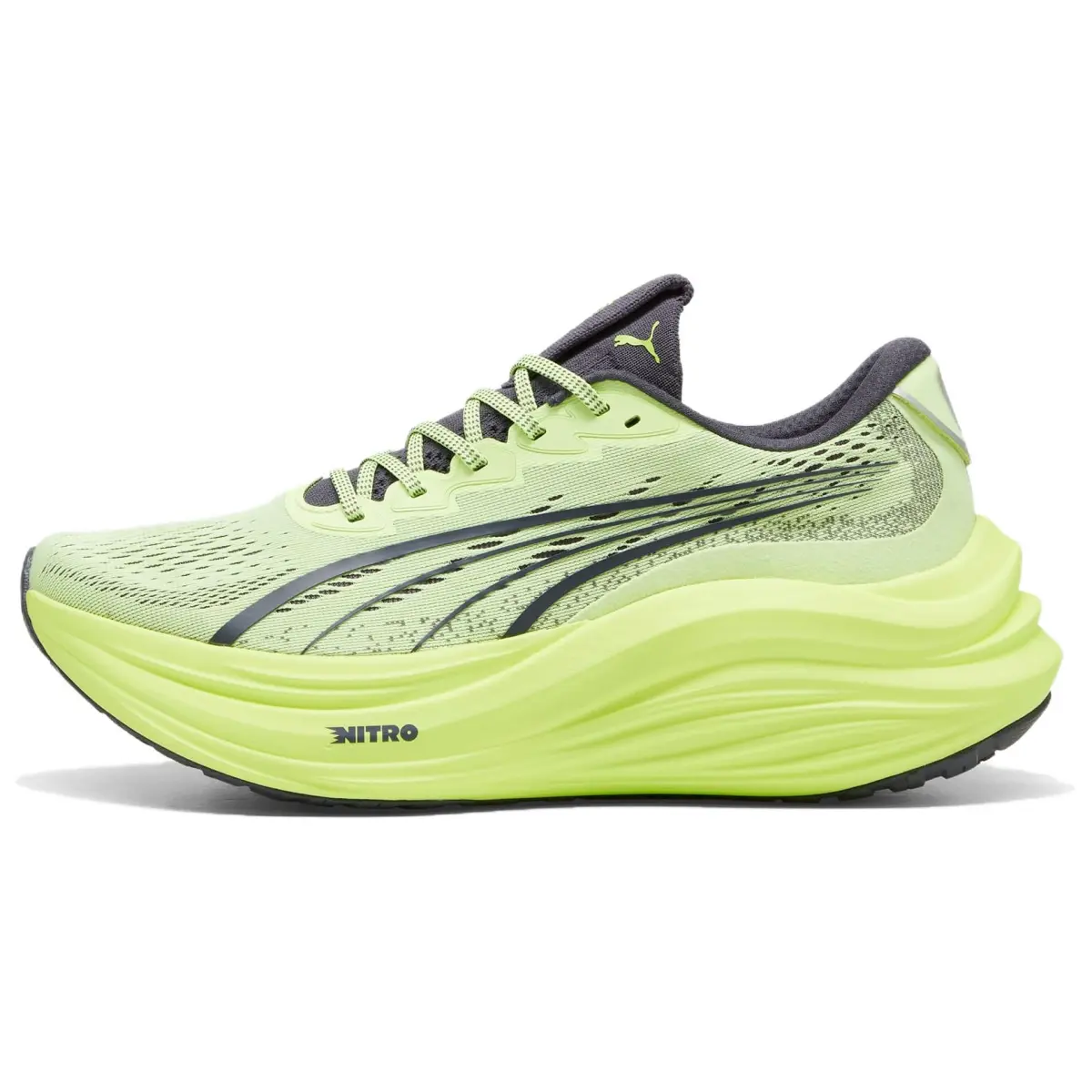 PUMA Abrasion Resistant Slip Resistant Abrasion Resistant Slip Resistant Low top Running Shoes Men's Green