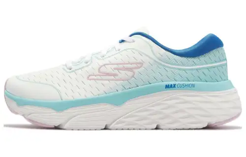 Skechers Max Cushioning, Wear Resistant Low top Running Shoes Women's Blue White
